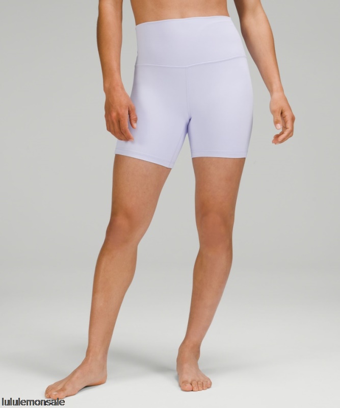 Lululemon Damen DELULU122 | Pastellblau Align Hochhaus Kurz 6